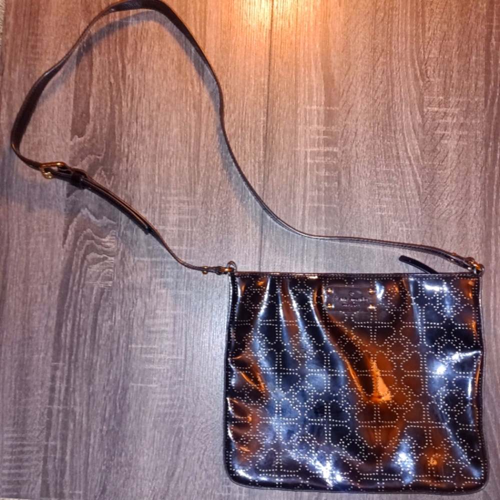 Kate Spade black leather purse